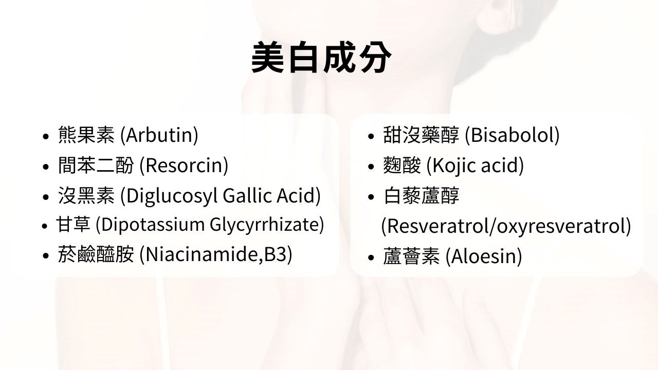 傳明酸、維他命C順序？