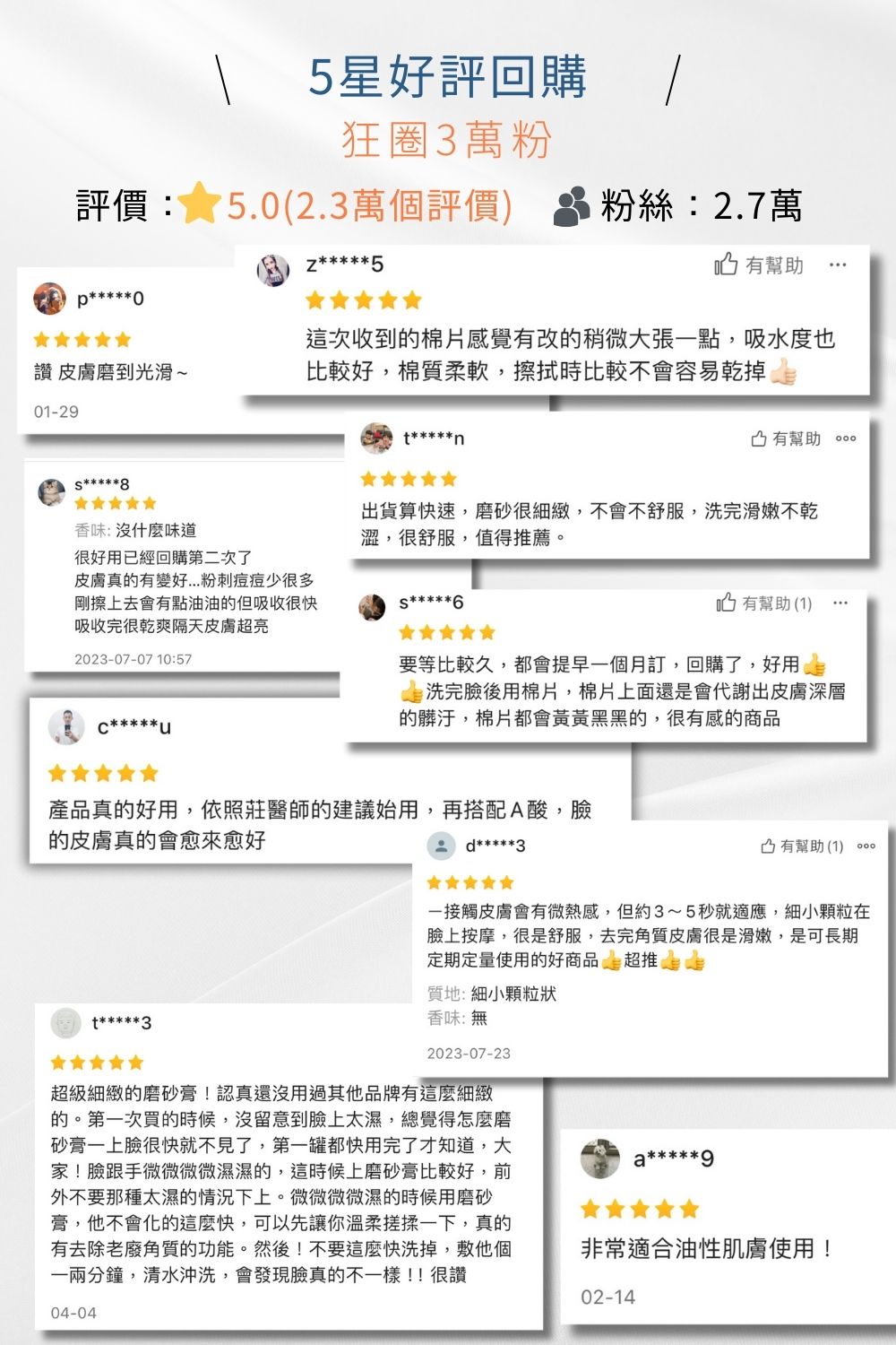 痘疤女王莊醫師打造A+C 醇淨步驟的保養程序，養膚前使用〈鎂Ｃ磨砂膏〉徹底清潔肌膚與〈2%水楊酸面膜〉呵護調理，再搭配淡化細紋和均勻提亮膚色的〈1%煥顏A醇〉完成煥膚保養工序，持續使用21天輕鬆找回美肌光韻。