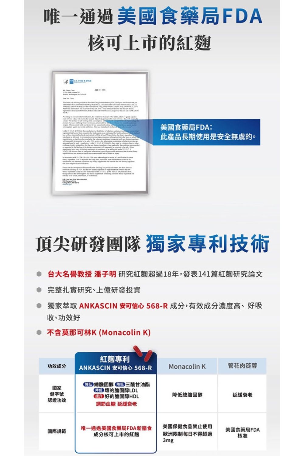 DRX達特仕的營養保健食品-娘家大紅麴 30粒 / 3盒組